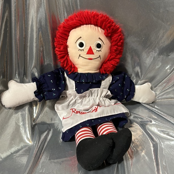Classic Raggedy Ann Doll Applause Johnny Gruelle Plush 17" Vintage 1991 - Picture 2 of 6